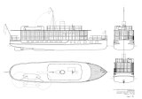 rekonstrukce osobní lodi / studie / 2000